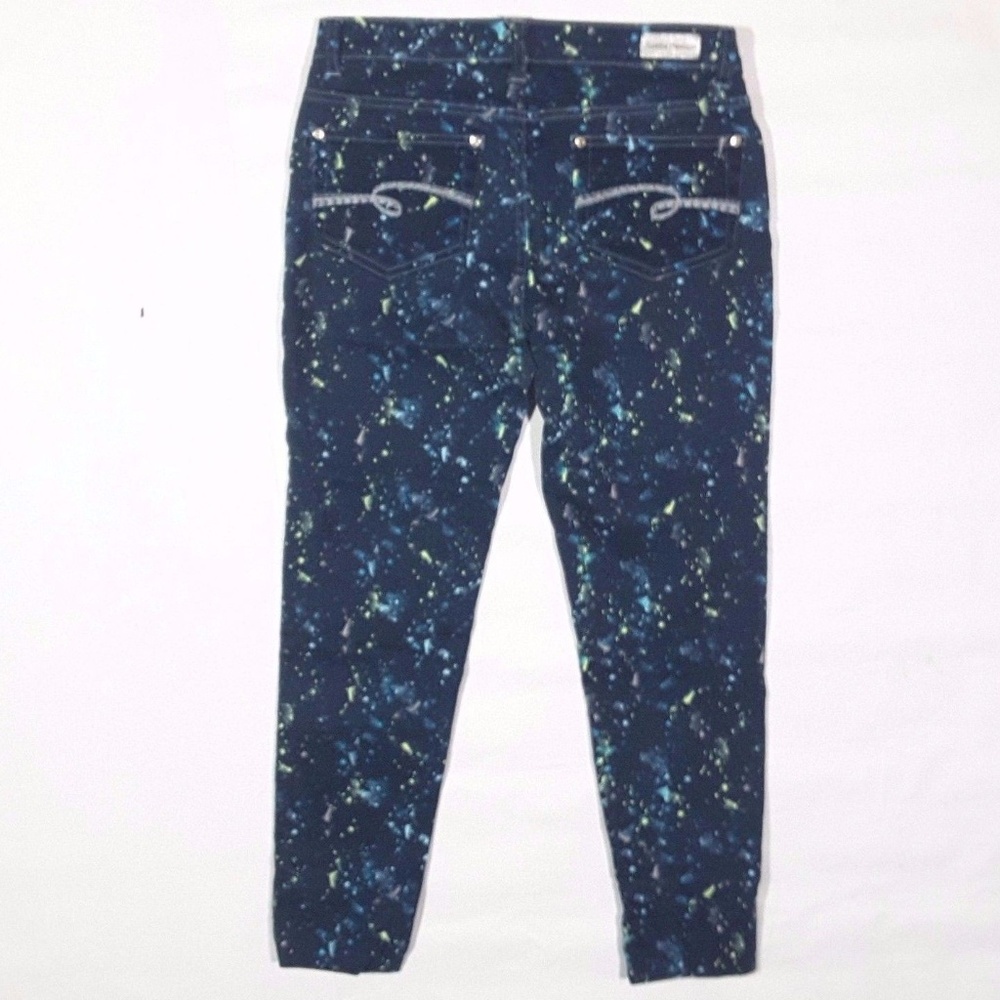 Size 18R Justice Premium Jeans Splatter Pattern
